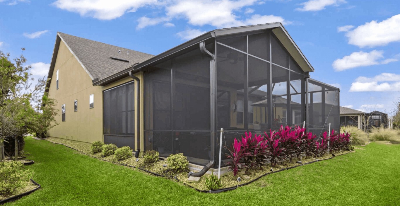 Beautiful sunroom installation in Gainesville, FL residential property